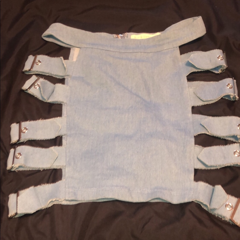 Jean skirt